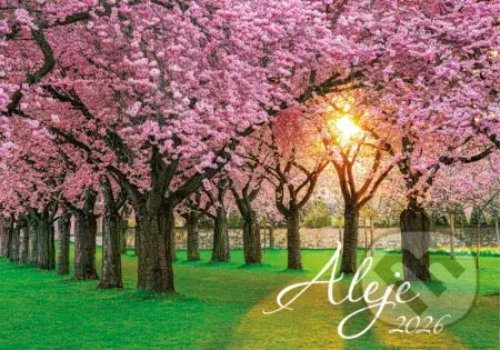 Nástenný kalendár Aleje 2026 (univerzálne kalendárium)