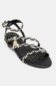 Kožené sandály Patrizia Pepe