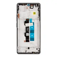 LCD Display + Dotyková Deska + Přední Kryt pro Poco M6 Pro 4G Black (Service Pack)