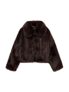 MANGO Prechodná bunda 'Venice'  tmavohnedá