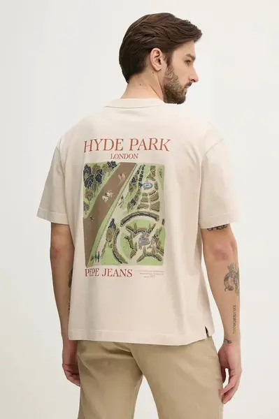 Pepe Jeans Bavlněné tričko Pepe Jeans DUSTER TEE
