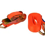 GEKO Upínací pás s ráčnou a háky 1 tuna, 5 m, 25 mm Délka: 4 m