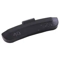Vyvažovací závaží ASTA 5 g naklepávací, zinkové, černý lak, 1 ks - Ferdus 130.50 Varianta: 40g, 1ks