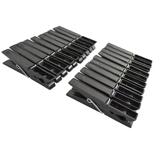 Štipce na bielizeň Normal čierny 20