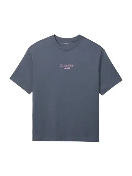 Calvin Klein Jeans Tričko  grafitová / ružová