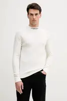 Vlněný svetr Tommy Hilfiger x F1 THE MOVIE pánský, béžová barva, MW0MW41383