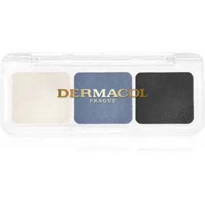 Dermacol Compact Trio paletka očných tieňov odtieň 2 Starry Night 4.2 g