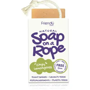 Friendly Soap Soap on a Rope Lemongrass prírodné mydlo na šnúrke 95 g