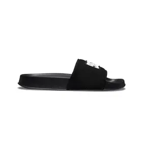 Dc shoes pánské pantofle Slide Black/Black/White | Černá | Velikost 13 US