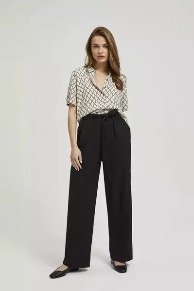 Marisse Women's Trousers L-Sp-4320 Black