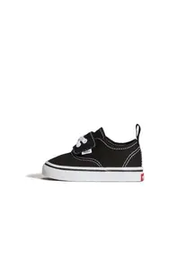 VANS Poltopánky 'Authentic Elastic Hook And Loop'  červená / čierna