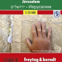 PL 506 CP Jeruzalém 1:12 500 / kapesní plán města