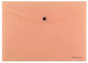 Psaníčko s drukem A4 PASTELINI meruňková