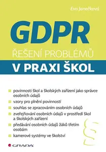 E-kniha: GDPR - Řešení problémů v praxi škol od Janečková Eva