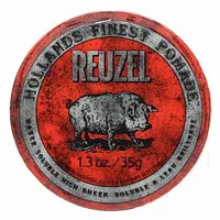 Reuzel Holland's Finest Pomade Red Water Soluble High Sheen pomáda na vlasy pro zářivý lesk 35 g