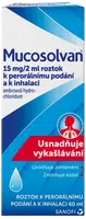 MUCOSOLVAN 15mg/2ml roztok 60 ml
