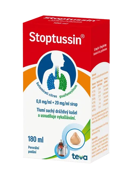 STOPTUSSIN sirup 180 ml