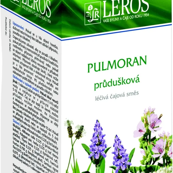 LEROS Pulmoran perorální léčivý čaj 20 ks