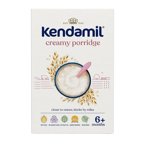 KENDAMIL Mléčná kaše krémová ovesná 6m+ 150 g