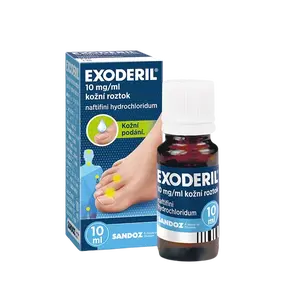 EXODERIL ® 10 mg/ml kožní roztok, 10 ml