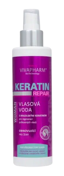 VIVAPHARM Keratinová vlasová voda 200 ml