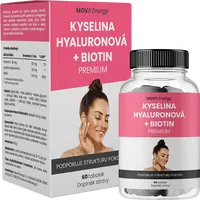 MOVIT ENERGY Kyselina hyaluronová + Biotin PREMIUM 60 tobolek