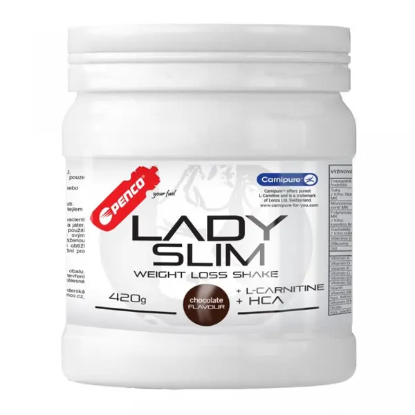 PENCO Koktejl na hubnutí LADY SLIM Čokoláda 420 g