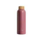 WATERDROP Lahev nerez tmavá růžová matt 600 ml