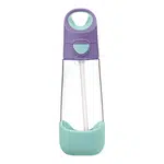 B.BOX Lahev na pití s brčkem - lilac pop 600ml