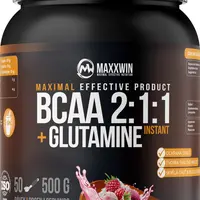 MAXXWIN BCAA + Glutamine malina 500 g