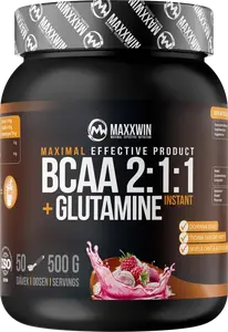 MAXXWIN BCAA + Glutamine malina 500 g