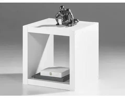 Regál Style 1x1, bílý