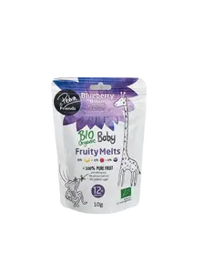 PETRA & FRIENDS BIO Ovocné smoothie kousky sušené mrazem - banán, jablko a borůvka 10 g