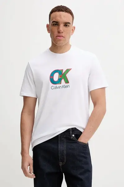 Bavlněné tričko Calvin Klein