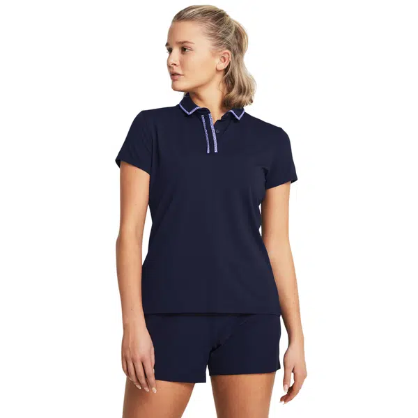 Women's polo shirt with collar Under Armour Iso-Chill SS Polo