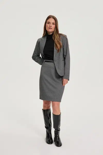 Marisse WOMEN'S SKIRT Z-SC-4801 GREY