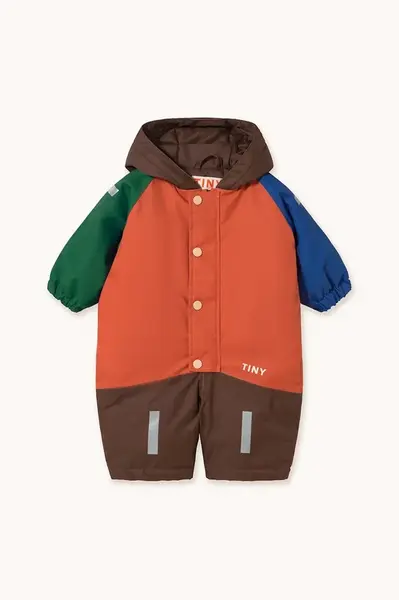 Overal Tinycottons COLOR BLOCK SNOW ONE-PIECE