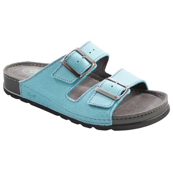 SANTÉ Dámské pantofle N/211/1/O87/CP TYRKYSOVÁ v.37