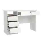 MID.YOU PSACÍ STŮL, bílá, 109,3/48,5/75,6 cm