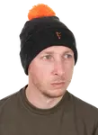 Fox čiapka collection bobble hat black orange