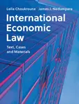 International Economic Law - James J. Nedumpara, Leila  Choukroune