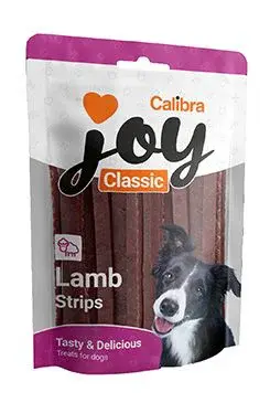 Calibra Joy Dog Classic Lamb Strips 80g New