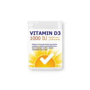Vitamin D3 1000 Iu Tbl.60