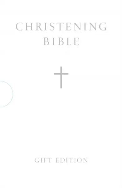 HOLY BIBLE: King James Version (KJV) White Pocket Christening Edition