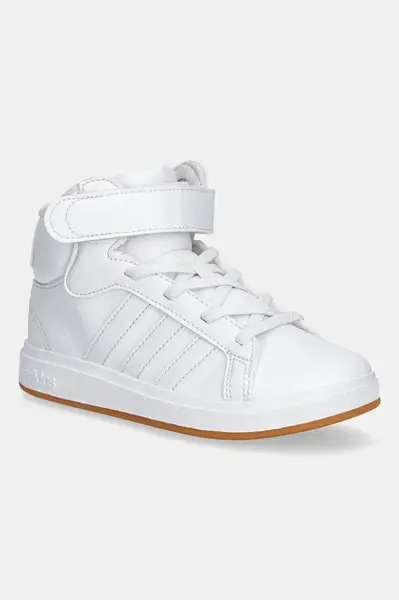 Dětské tenisky adidas GRAND COURT MID bílá barva, JR0803