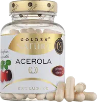 GOLDEN NATURE Exclusive Acerola (přírodní vitamin C) 100 kapslí