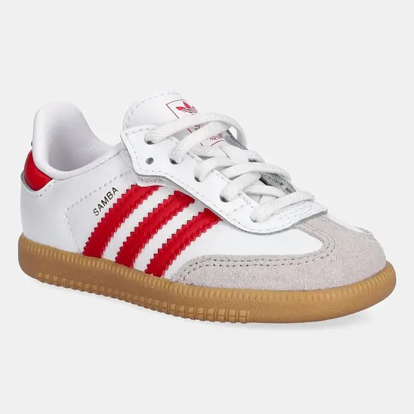 Dětské tenisky adidas Originals SAMBA OG bílá barva, JQ3190