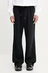 Kalhoty s příměsí vlny AMBUSH Suit Pants