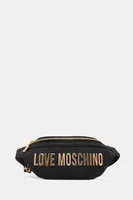 Ledvinka Love Moschino černá barva, JC4195PP1NKD0000