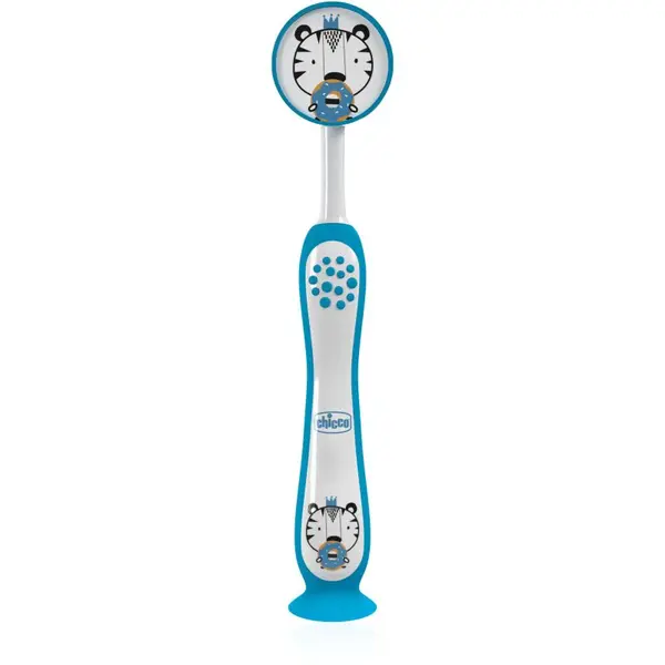 Chicco Toothbrush 3-6y+ zubní kartáček pro děti Tiger 1 ks